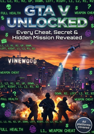 'Cover von GTA V Unlocked: Every Cheat, Secret & Hidden Mission Revealed'-Cover