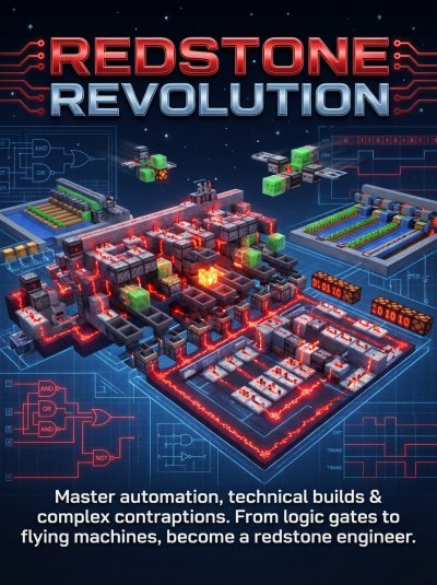 'Cover von Redstone Revolution: Engineer Minecraft’s Most Advanced Contraptions'-Cover