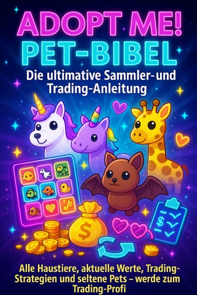 'Cover von Adopt Me! Pet-Bibel: Die ultimative Sammler- und Trading-Anleitung'-Cover