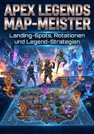 'Cover von Apex Legends Map-Meister: Landing-Spots, Rotationen und Legend-Strategien'-Cover