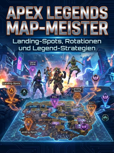 'Cover von Apex Legends Map-Meister: Landing-Spots, Rotationen und Legend-Strategien'-Cover