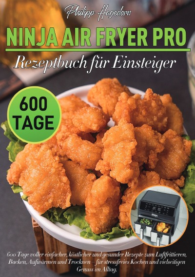 'Cover von Ninja Air Fryer Pro Rezeptbuch für Einsteiger'-Cover