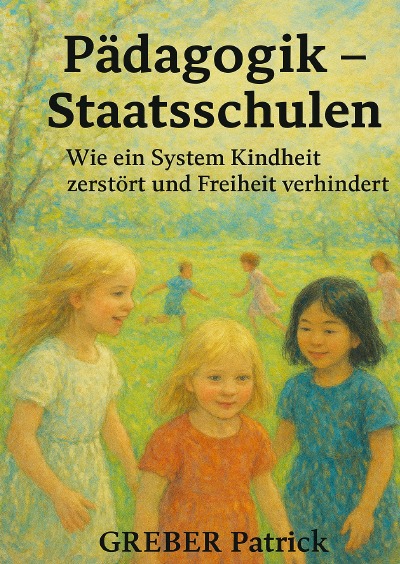 'Cover von Pädagogik – Staatsschulen – Wie ein System Kindheit zerstört und Freiheit verhindert'-Cover