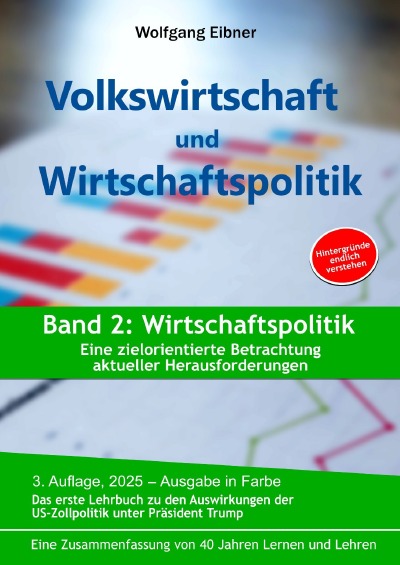 'Cover von Volkswirtschaft und Wirtschaftspolitik, Band 2 (in Farbe): Wirtschaftspolitik'-Cover