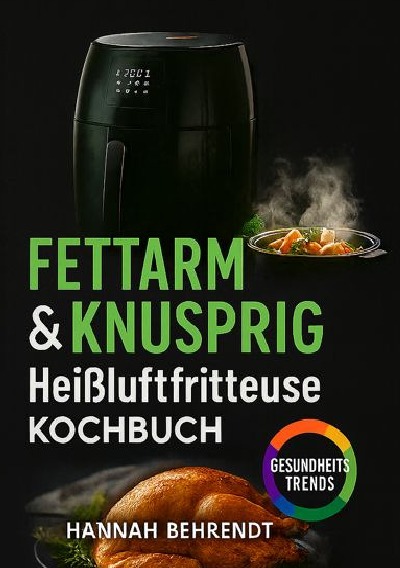 'Cover von Fettarm knusprig – Kochen mit der Heißluftfritteuse'-Cover