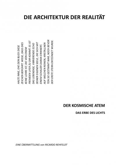 'Cover von Die Architektur der Realität – Der kosmische Atem'-Cover
