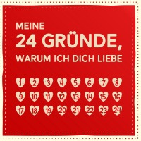 Gründe warum ich dich lieb