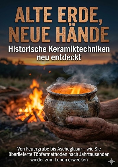 'Cover von Alte Erde, neue Hände: Historische Keramiktechniken neu entdeckt'-Cover