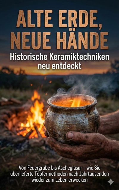 'Cover von Alte Erde, neue Hände: Historische Keramiktechniken neu entdeckt'-Cover