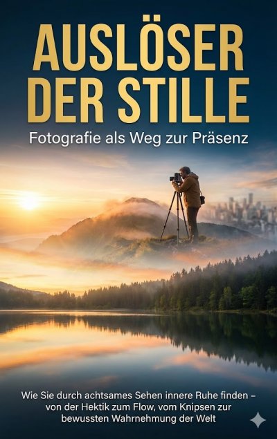 'Cover von Auslöser der Stille: Fotografie als Weg zur Präsenz'-Cover