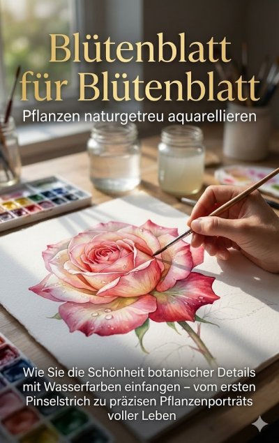 'Cover von Blütenblatt für Blütenblatt: Pflanzen naturgetreu aquarellieren'-Cover