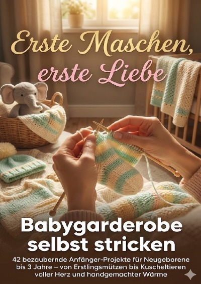 'Cover von Erste Maschen, erste Liebe: Babygarderobe selbst stricken'-Cover
