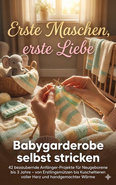'Cover von Erste Maschen, erste Liebe: Babygarderobe selbst stricken'-Cover