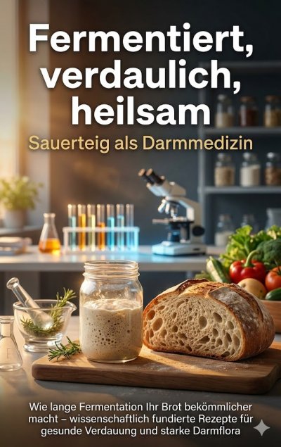 'Cover von Fermentiert, verdaulich, heilsam: Sauerteig als Darmmedizin'-Cover