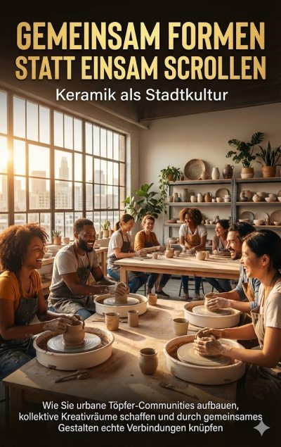 'Cover von Gemeinsam formen statt einsam scrollen: Keramik als Stadtkultur'-Cover