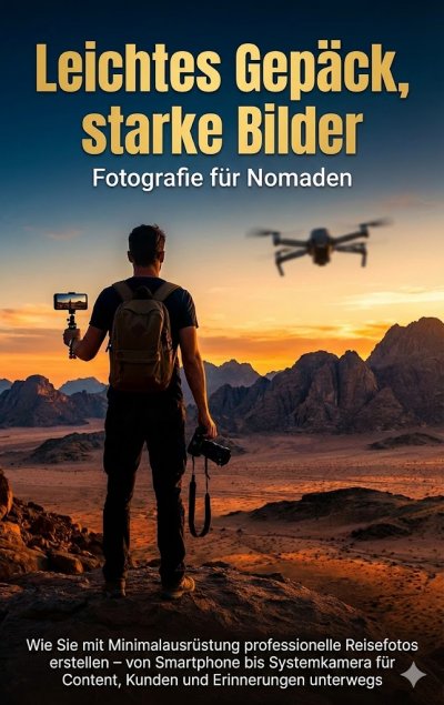 'Cover von Leichtes Gepäck, starke Bilder: Fotografie für Nomaden'-Cover