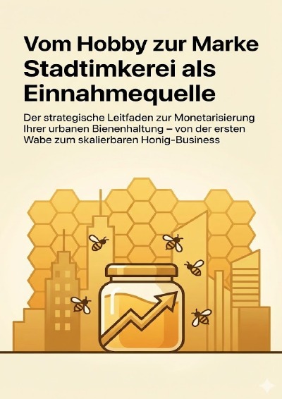 'Cover von Vom Hobby zur Marke: Stadtimkerei als Einnahmequelle'-Cover