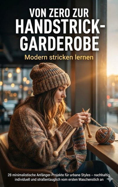 'Cover von Von Zero zur Handstrick-Garderobe: Modern stricken lernen'-Cover