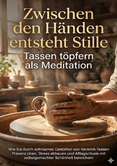 'Cover von Zwischen den Händen entsteht Stille: Tassen töpfern als Meditation'-Cover