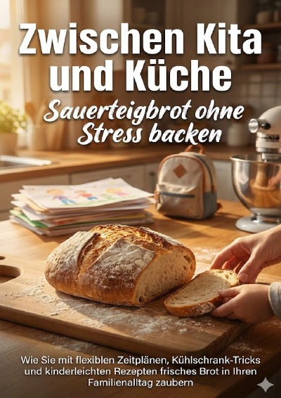 'Cover von Zwischen Kita und Küche: Sauerteigbrot ohne Stress backen'-Cover