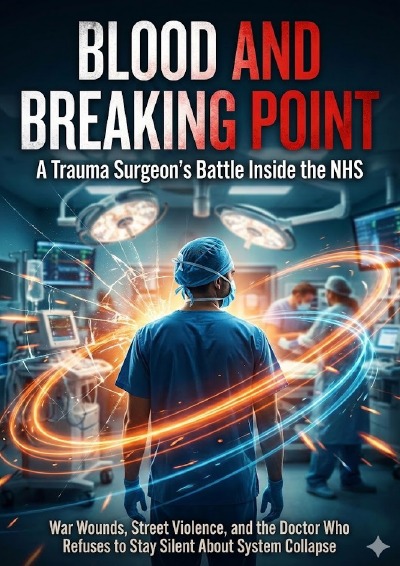 'Cover von Blood and Breaking Point: A Trauma Surgeon’s Battle Inside the NHS'-Cover