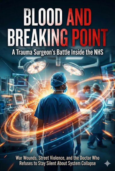 'Cover von Blood and Breaking Point: A Trauma Surgeon’s Battle Inside the NHS'-Cover