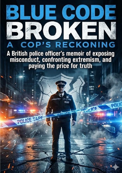 'Cover von Blue Code Broken: A Cop’s Reckoning'-Cover