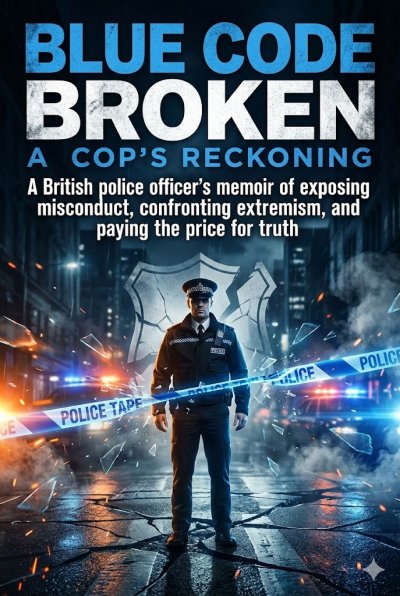 'Cover von Blue Code Broken: A Cop’s Reckoning'-Cover