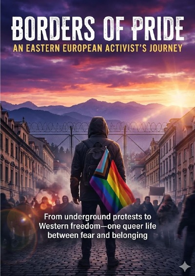 'Cover von Borders of Pride: An Eastern European Activist’s Journey'-Cover