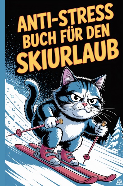 'Cover von Anti-Stress Buch für den Skiurlaub'-Cover