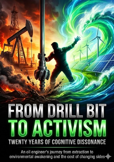 'Cover von From Drill Bit to Activism: Twenty Years of Cognitive Dissonance'-Cover