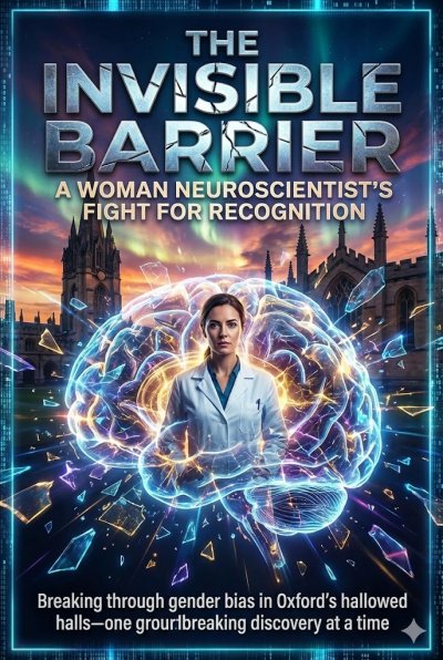 'Cover von The Invisible Barrier: A Woman Neuroscientist’s Fight for Recognition'-Cover