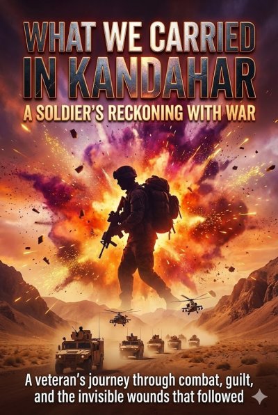 'Cover von What We Carried in Kandahar: A Soldier’s Reckoning with War'-Cover