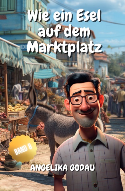 'Cover von Wie ein Esel auf dem Marktplatz'-Cover