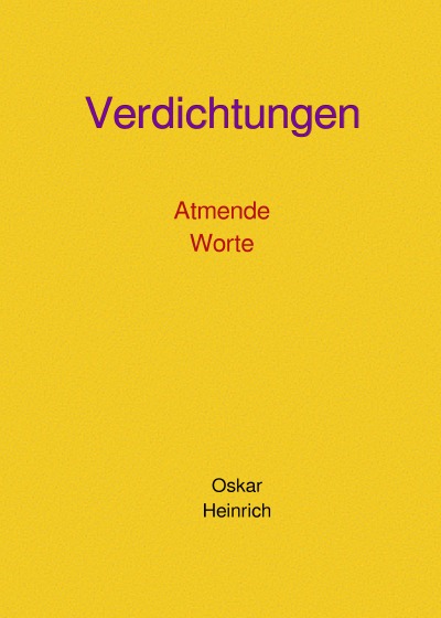 'Cover von Verdichtungen'-Cover