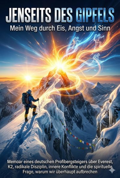 'Cover von Jenseits des Gipfels: Mein Weg durch Eis, Angst und Sinn'-Cover