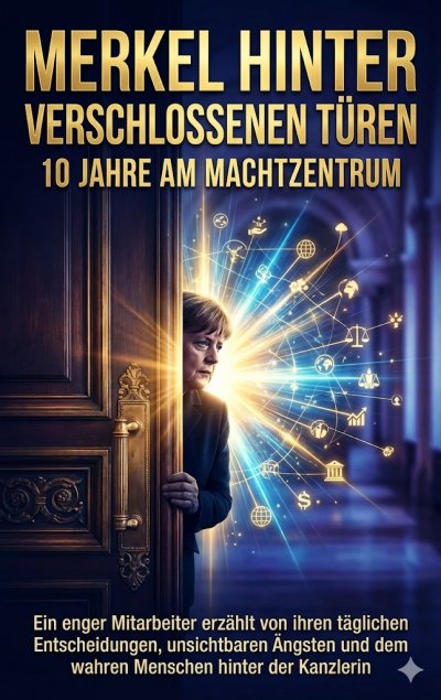 'Cover von Merkel hinter verschlossenen Türen: 10 Jahre am Machtzentrum'-Cover