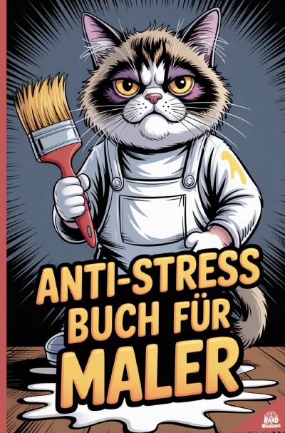 'Cover von Anti-Stress Buch für Maler'-Cover