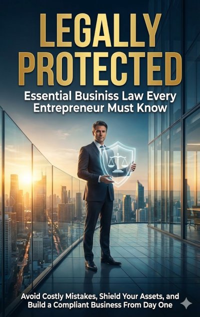 'Cover von Legally Protected: Essential Business Law Every Entrepreneur Must Know'-Cover