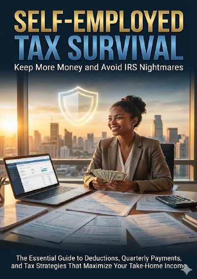 'Cover von Self-Employed Tax Survival: Keep More Money and Avoid IRS Nightmares'-Cover