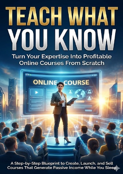 'Cover von Teach What You Know: Turn Your Expertise Into Profitable Online Courses From Scratch'-Cover