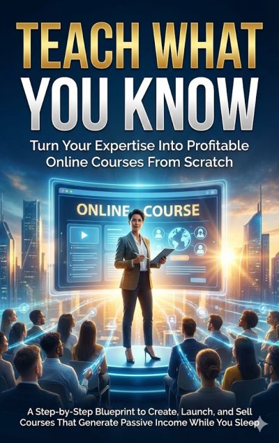 'Cover von Teach What You Know: Turn Your Expertise Into Profitable Online Courses From Scratch'-Cover