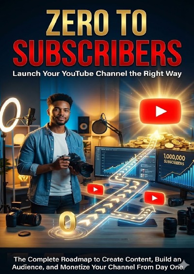 'Cover von Zero to Subscribers: Launch Your YouTube Channel the Right Way'-Cover