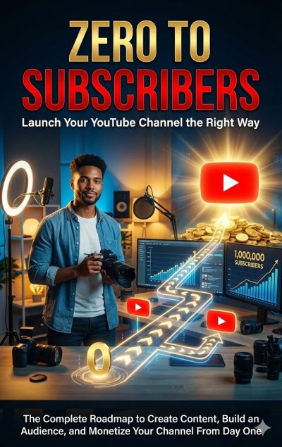 'Cover von Zero to Subscribers: Launch Your YouTube Channel the Right Way'-Cover