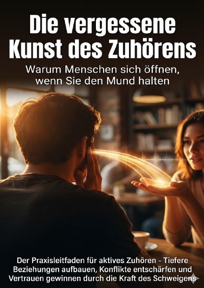 'Cover von Die vergessene Kunst des Zuhörens: Warum Menschen sich öffnen, wenn Sie den Mund halten'-Cover