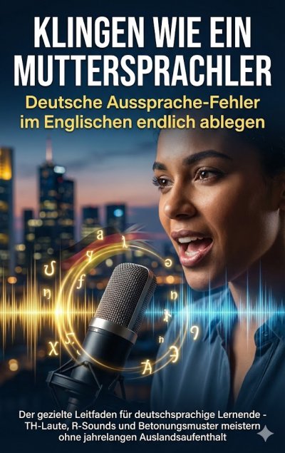 'Cover von Klingen wie ein Muttersprachler: Deutsche Aussprache-Fehler im Englischen endlich ablegen'-Cover