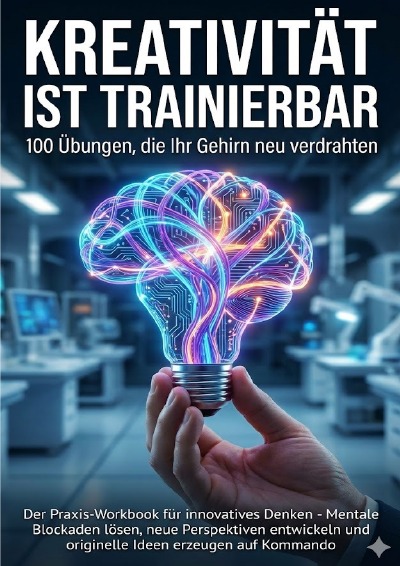 'Cover von Kreativität ist trainierbar: 100 Übungen, die Ihr Gehirn neu verdrahten'-Cover