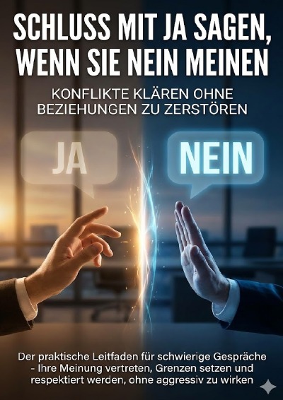 'Cover von Schluss mit Ja sagen, wenn Sie Nein meinen: Konflikte klären ohne Beziehungen zu zerstören'-Cover