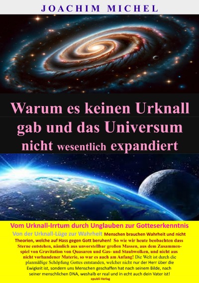 'Cover von Warum es keinen Urknall gab und das Universum nicht wesentlich expandiert'-Cover