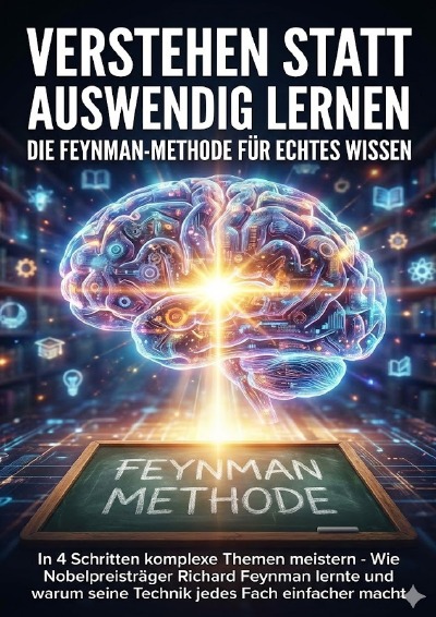 'Cover von Verstehen statt auswendig lernen: Die Feynman-Methode für echtes Wissen'-Cover